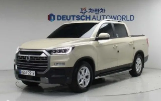 더 뉴 렉스턴 스포츠 디젤 2.2 4WD KG모빌리티(쌍용)  2024년 03월 77,306km
